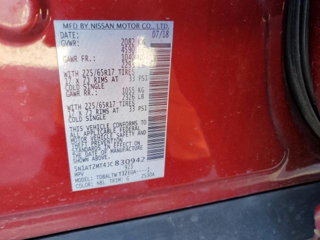 Photo 11 VIN: 5N1AT2MT4JC830942 - NISSAN ROGUE 