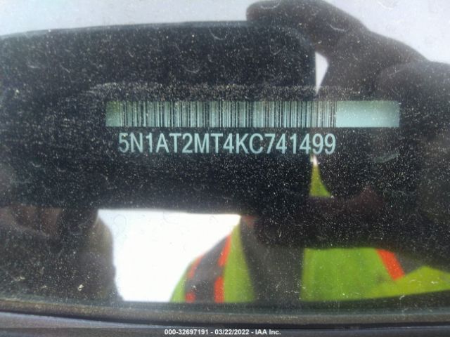 Photo 8 VIN: 5N1AT2MT4KC741499 - NISSAN ROGUE 