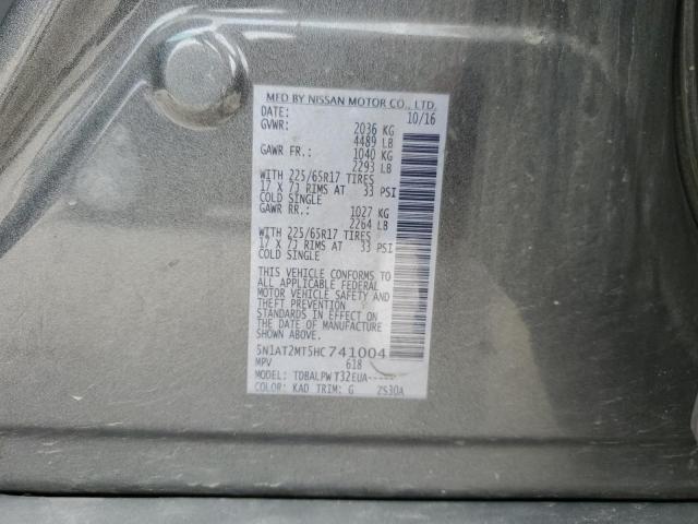 Photo 12 VIN: 5N1AT2MT5HC741004 - NISSAN ROGUE S 