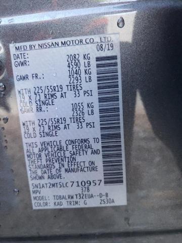 Photo 9 VIN: 5N1AT2MT5LC710957 - NISSAN ROGUE S 