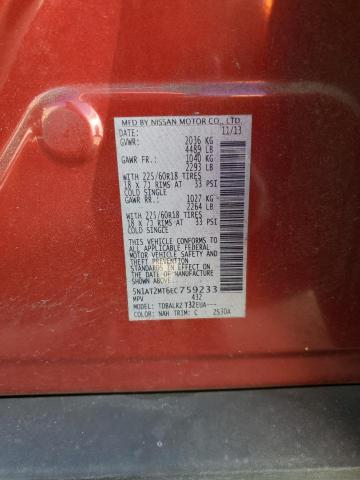 Photo 12 VIN: 5N1AT2MT6EC759233 - NISSAN ROGUE 