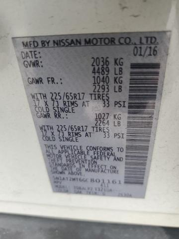 Photo 13 VIN: 5N1AT2MT6GC801161 - NISSAN ROGUE 