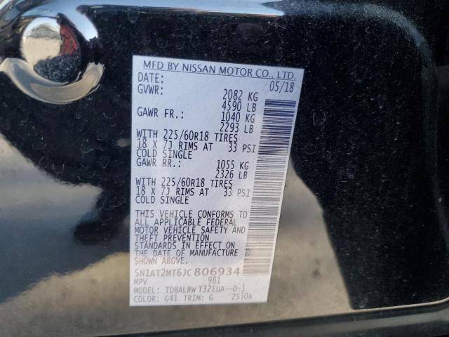 Photo 12 VIN: 5N1AT2MT6JC806934 - NISSAN ROGUE 