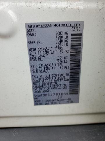 Photo 12 VIN: 5N1AT2MT6LC781035 - NISSAN ROGUE 