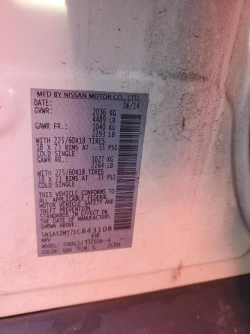 Photo 12 VIN: 5N1AT2MT7EC843108 - NISSAN ROGUE S 