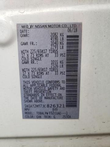 Photo 9 VIN: 5N1AT2MT7JC826321 - NISSAN ROGUE S 