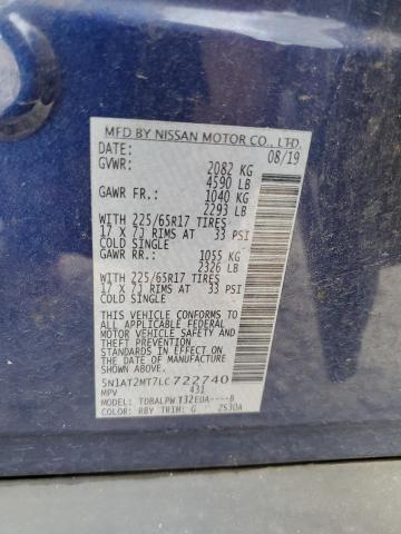 Photo 12 VIN: 5N1AT2MT7LC722740 - NISSAN ROGUE S 