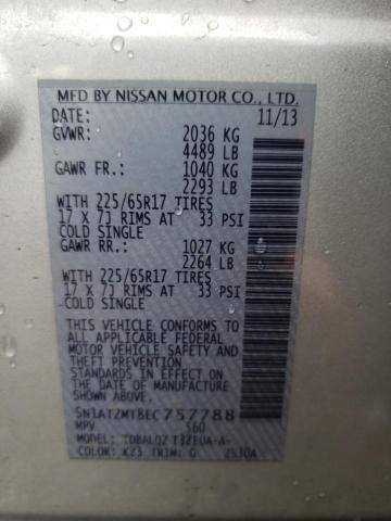 Photo 11 VIN: 5N1AT2MT8EC757788 - NISSAN ROGUE S 