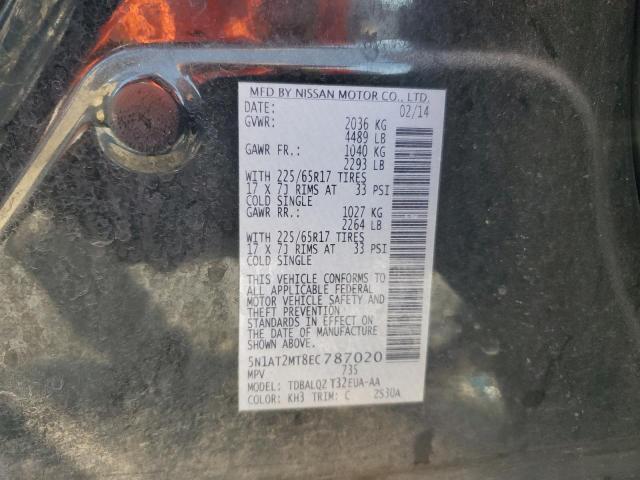 Photo 12 VIN: 5N1AT2MT8EC787020 - NISSAN ROGUE 