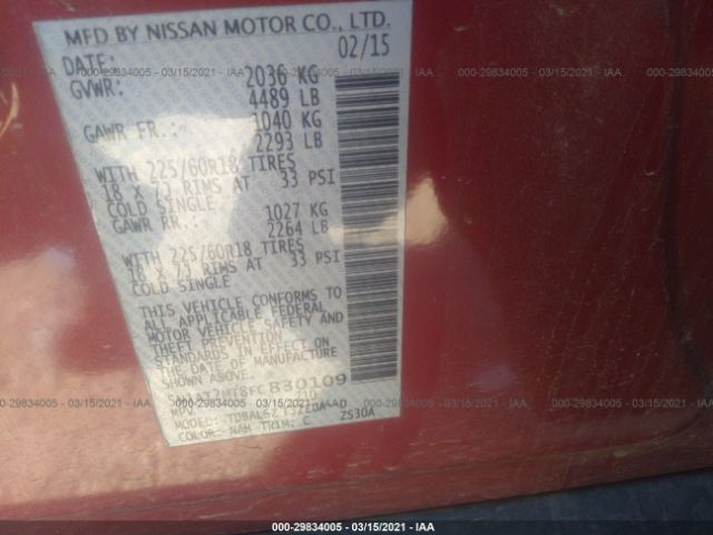 Photo 8 VIN: 5N1AT2MT8FC830109 - NISSAN ROGUE 