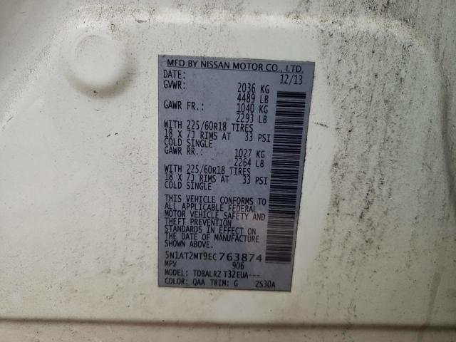 Photo 11 VIN: 5N1AT2MT9EC763874 - NISSAN ROGUE 