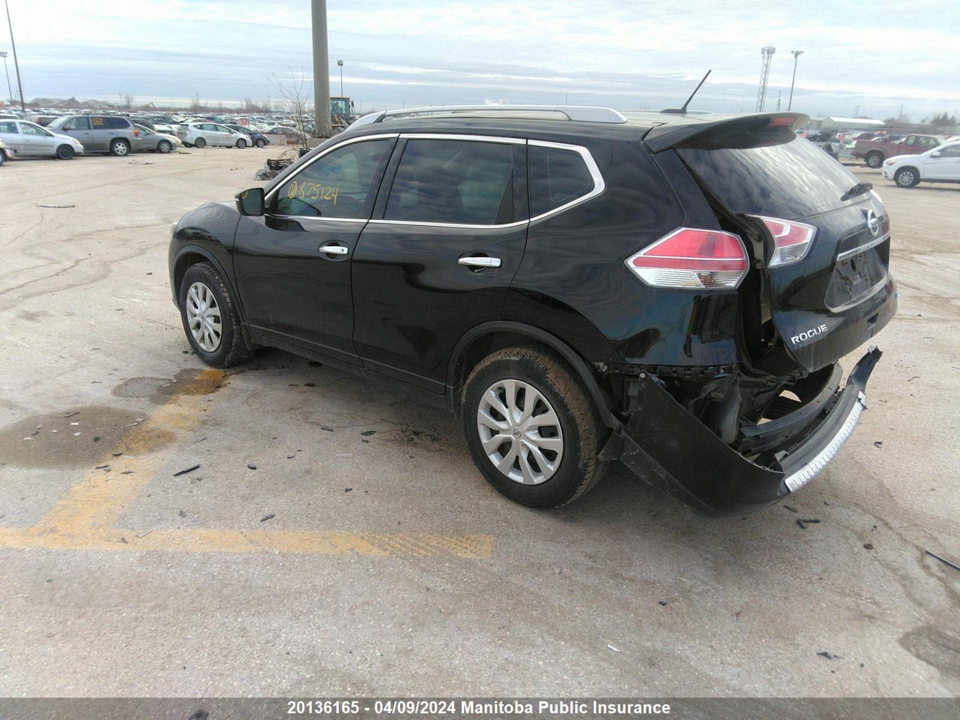 Photo 2 VIN: 5N1AT2MT9FC875124 - NISSAN ROGUE 