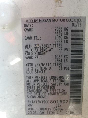 Photo 11 VIN: 5N1AT2MT9GC801607 - NISSAN ROGUE 