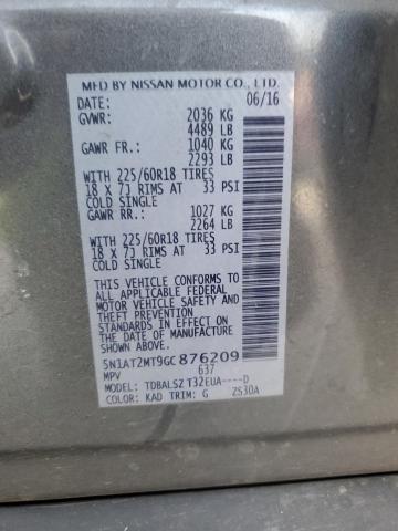 Photo 13 VIN: 5N1AT2MT9GC876209 - NISSAN ROGUE S 