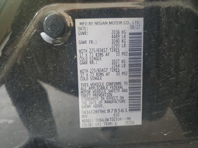 Photo 13 VIN: 5N1AT2MT9HC878561 - NISSAN ROGUE S 