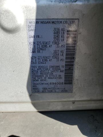 Photo 12 VIN: 5N1AT2MTXHC894008 - NISSAN ROGUE S 