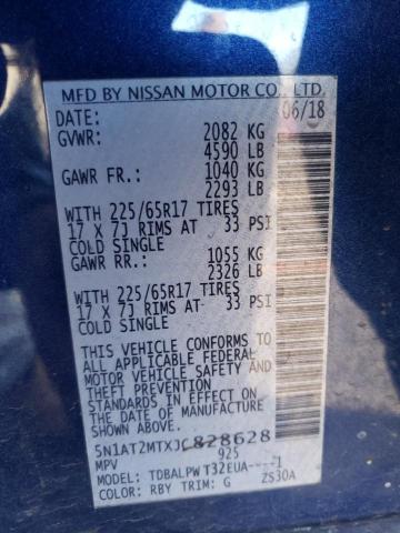 Photo 9 VIN: 5N1AT2MTXJC828628 - NISSAN ROGUE S 