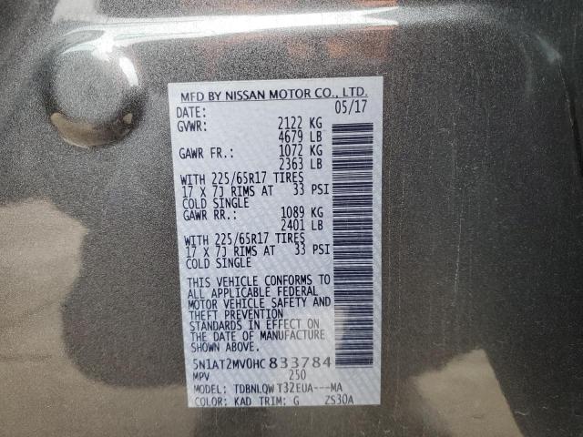 Photo 13 VIN: 5N1AT2MV0HC833784 - NISSAN ROGUE 