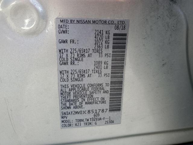 Photo 11 VIN: 5N1AT2MV0JC851787 - NISSAN ROGUE 