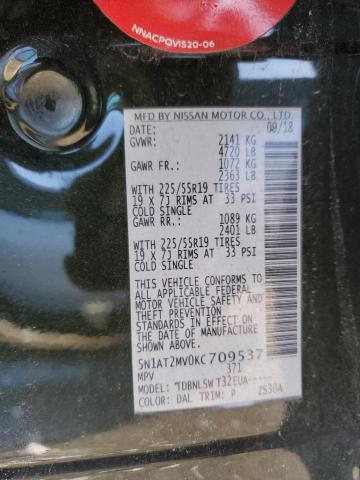 Photo 12 VIN: 5N1AT2MV0KC709537 - NISSAN ROGUE 