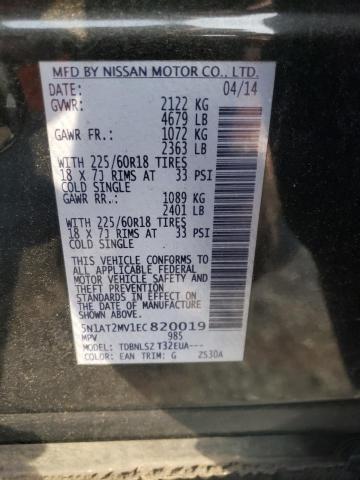 Photo 13 VIN: 5N1AT2MV1EC820019 - NISSAN ROGUE S 