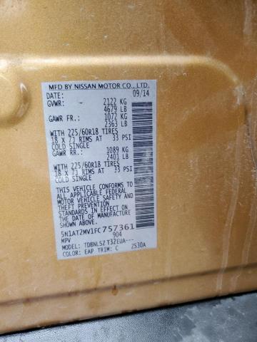 Photo 12 VIN: 5N1AT2MV1FC757361 - NISSAN ROGUE 