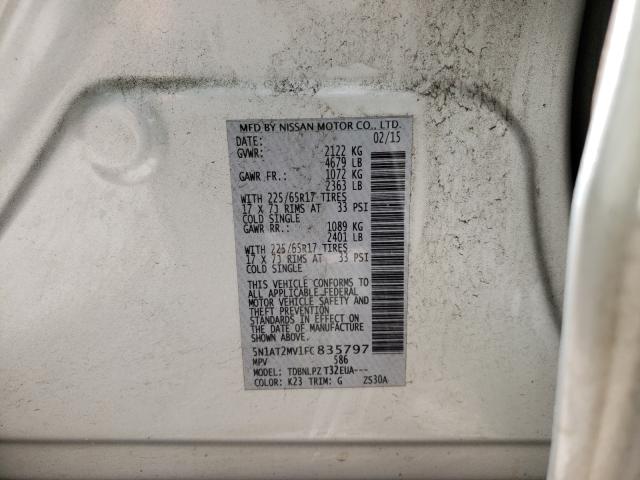 Photo 9 VIN: 5N1AT2MV1FC835797 - NISSAN ROGUE S 