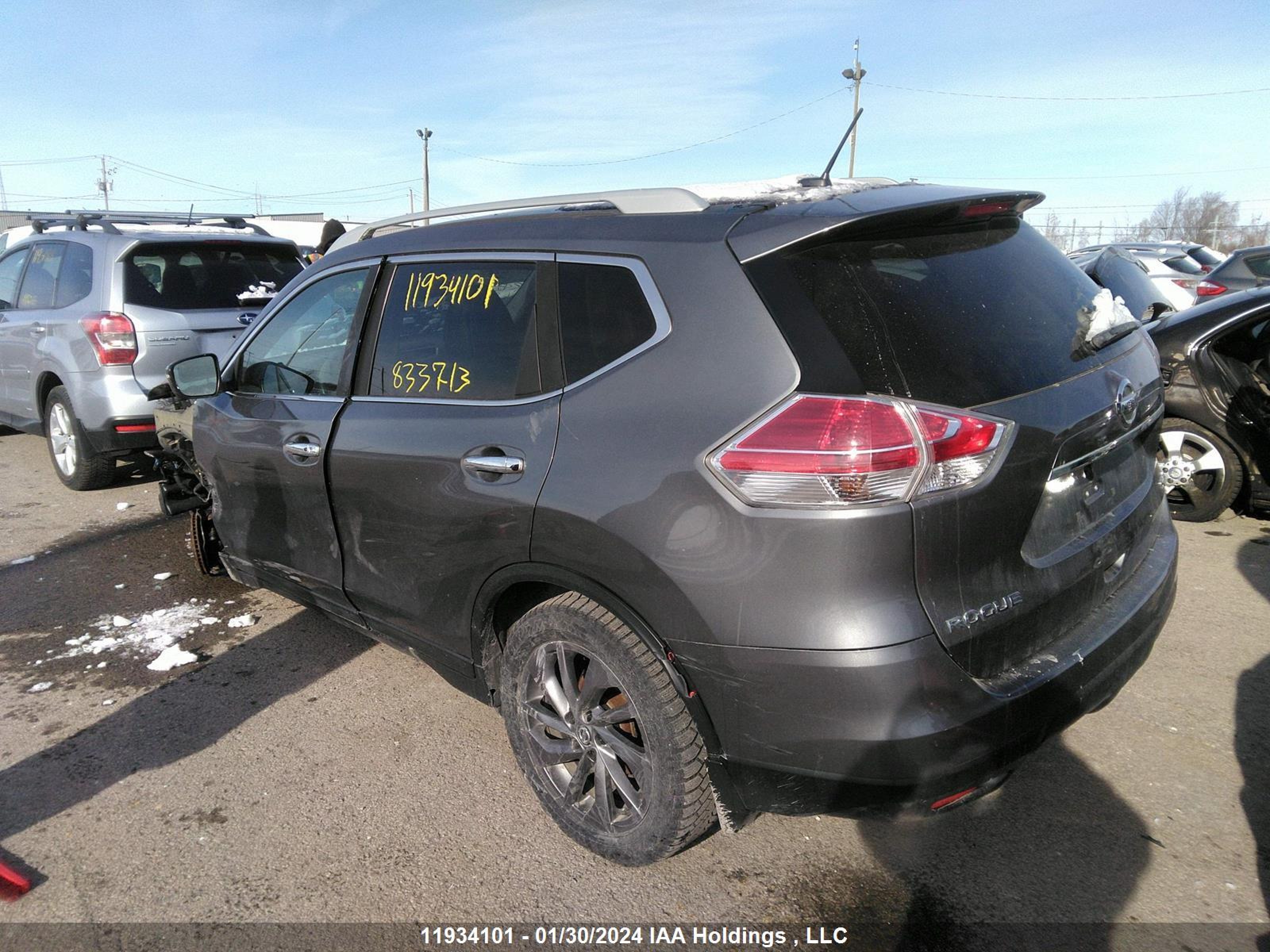 Photo 2 VIN: 5N1AT2MV1GC833713 - NISSAN ROGUE 