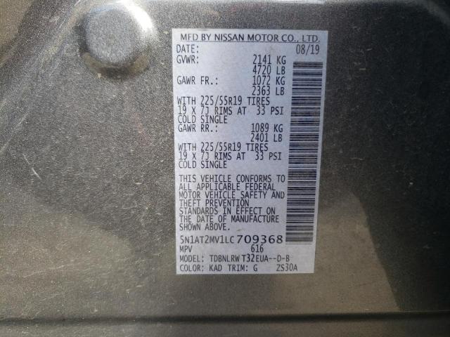 Photo 11 VIN: 5N1AT2MV1LC709368 - NISSAN ROGUE 