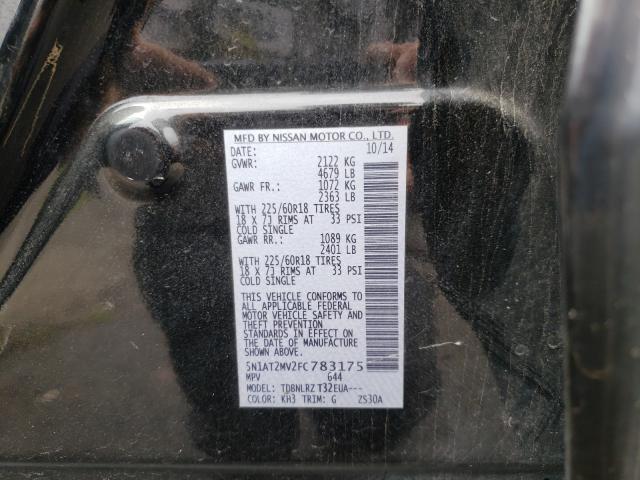 Photo 9 VIN: 5N1AT2MV2FC783175 - NISSAN ROGUE 