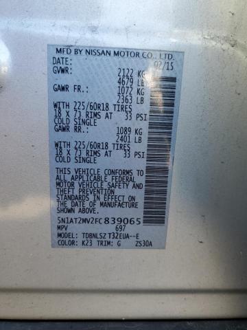 Photo 13 VIN: 5N1AT2MV2FC839065 - NISSAN ROGUE 