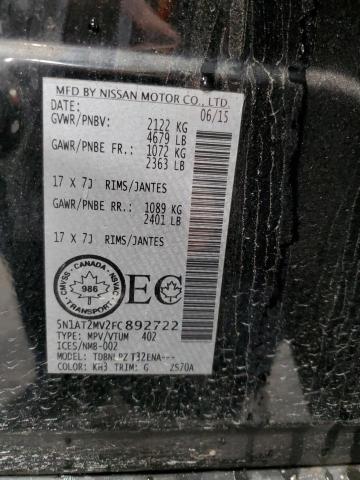 Photo 13 VIN: 5N1AT2MV2FC892722 - NISSAN ROGUE S 