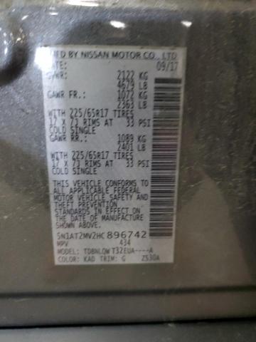 Photo 11 VIN: 5N1AT2MV2HC896742 - NISSAN ROGUE 