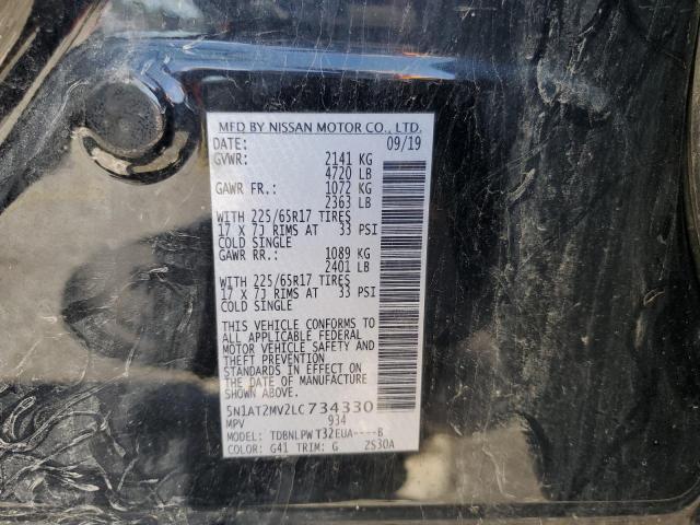 Photo 12 VIN: 5N1AT2MV2LC734330 - NISSAN ROGUE 