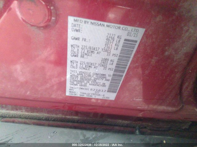 Photo 8 VIN: 5N1AT2MV3FC821612 - NISSAN ROGUE 