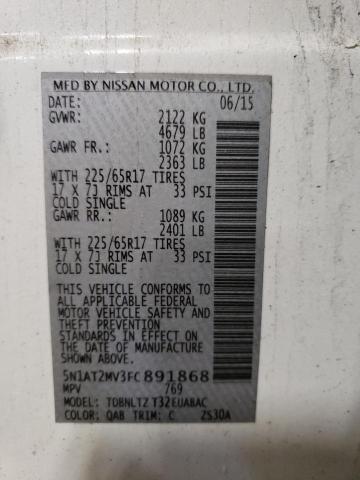 Photo 12 VIN: 5N1AT2MV3FC891868 - NISSAN ROGUE 