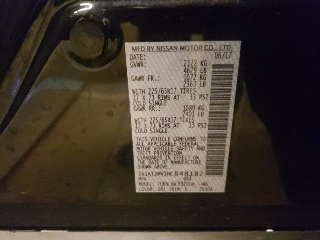 Photo 9 VIN: 5N1AT2MV3HC848182 - NISSAN ROGUE 