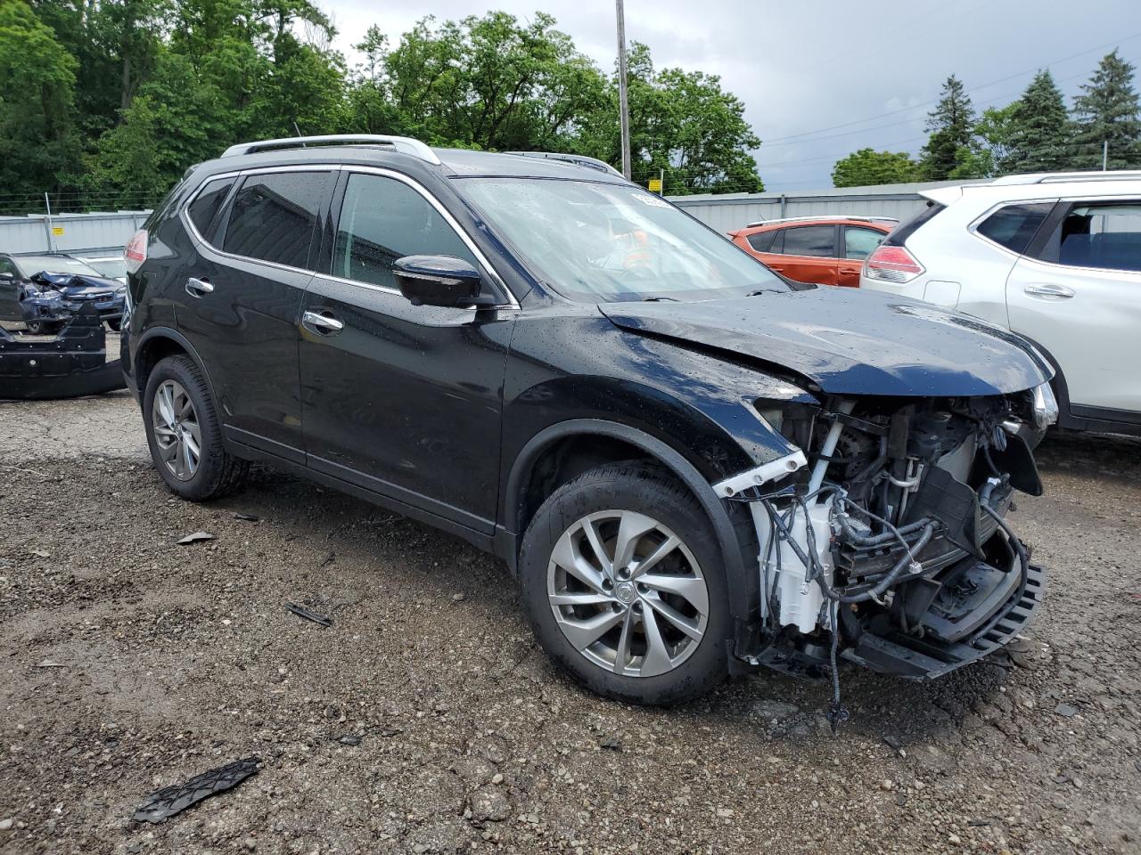 Photo 3 VIN: 5N1AT2MV4EC758096 - NISSAN ROGUE 