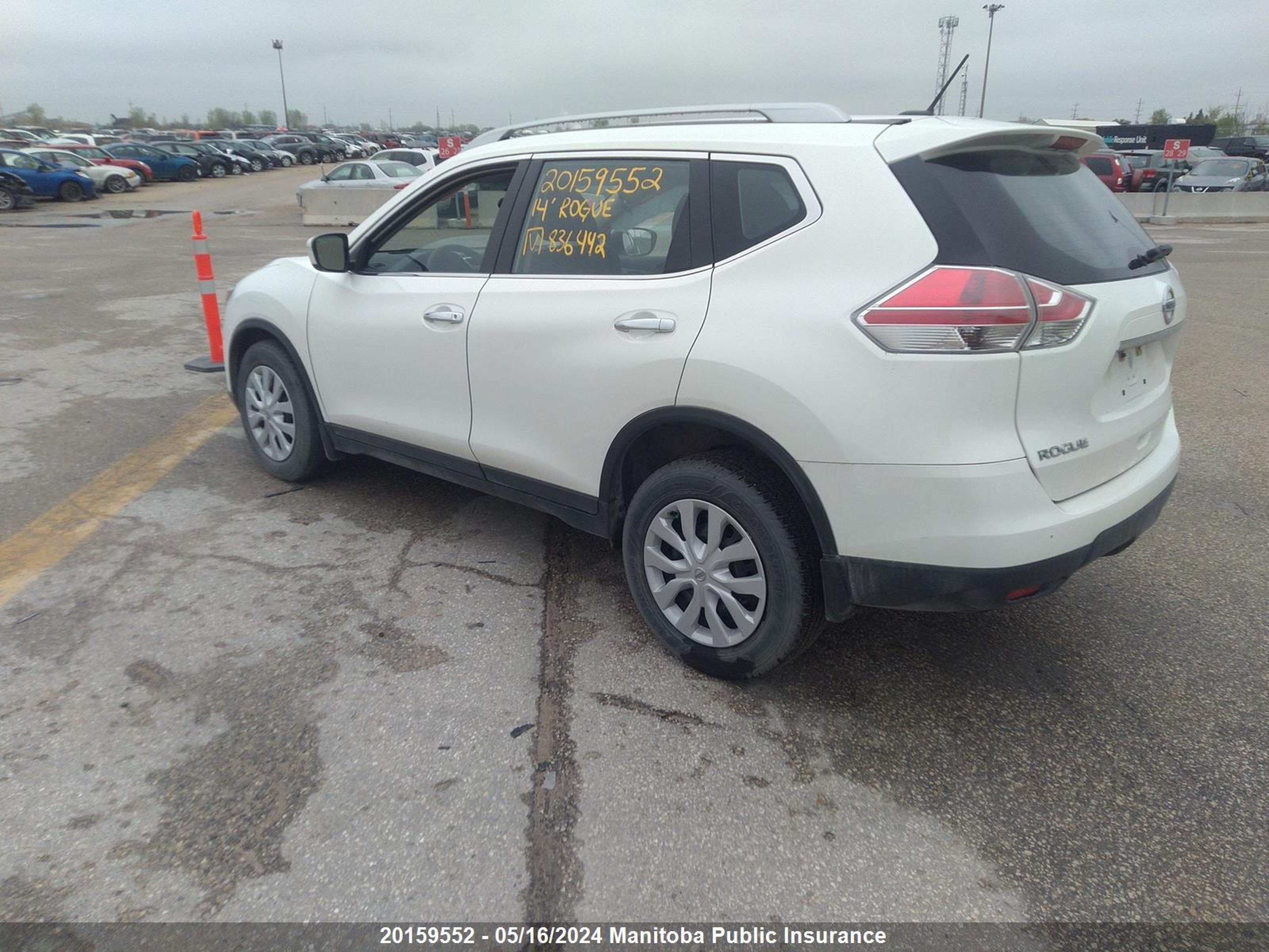 Photo 2 VIN: 5N1AT2MV4EC836442 - NISSAN ROGUE 