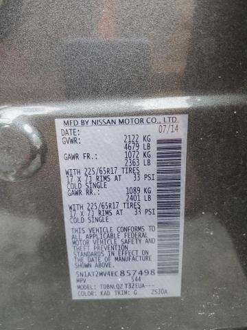 Photo 11 VIN: 5N1AT2MV4EC857498 - NISSAN ROGUE S 