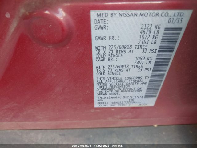 Photo 8 VIN: 5N1AT2MV4FC825359 - NISSAN ROGUE 