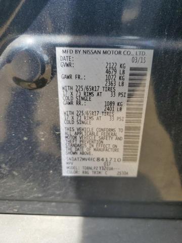 Photo 12 VIN: 5N1AT2MV4FC841710 - NISSAN ROGUE S 