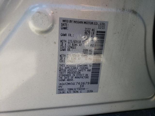 Photo 11 VIN: 5N1AT2MV5GC763679 - NISSAN ROGUE 