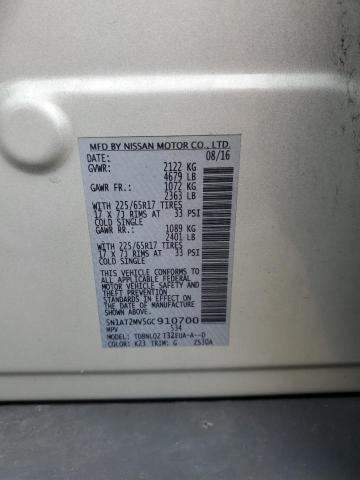 Photo 12 VIN: 5N1AT2MV5GC910700 - NISSAN ROGUE 