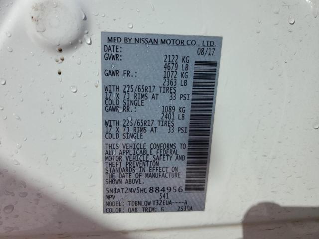 Photo 13 VIN: 5N1AT2MV5HC884956 - NISSAN ROGUE SV 