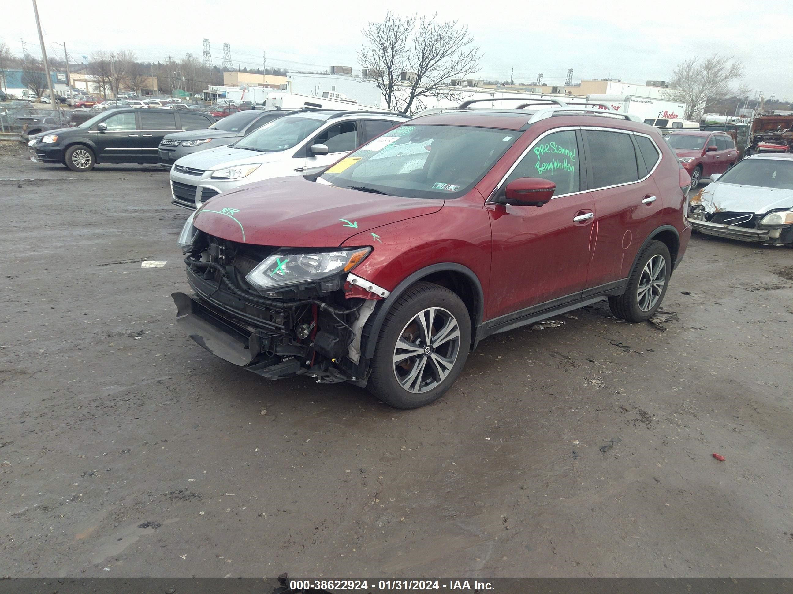 Photo 1 VIN: 5N1AT2MV5KC725183 - NISSAN ROGUE 