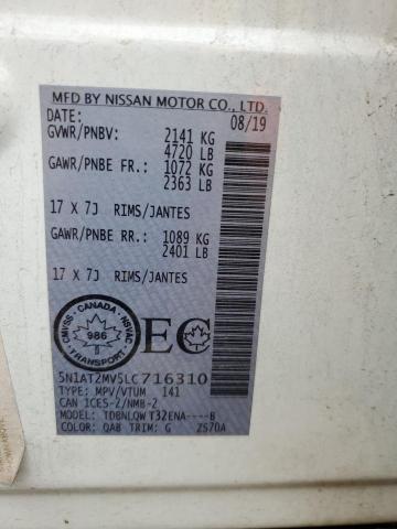 Photo 12 VIN: 5N1AT2MV5LC716310 - NISSAN ROGUE S 