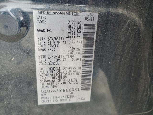 Photo 13 VIN: 5N1AT2MV6EC866381 - NISSAN ROGUE S 