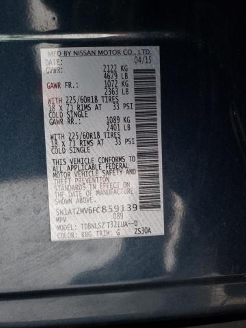 Photo 11 VIN: 5N1AT2MV6FC859139 - NISSAN ROGUE 