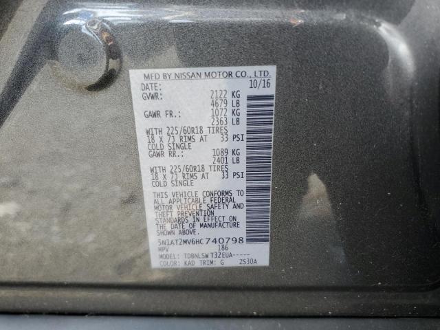 Photo 12 VIN: 5N1AT2MV6HC740798 - NISSAN ROGUE 